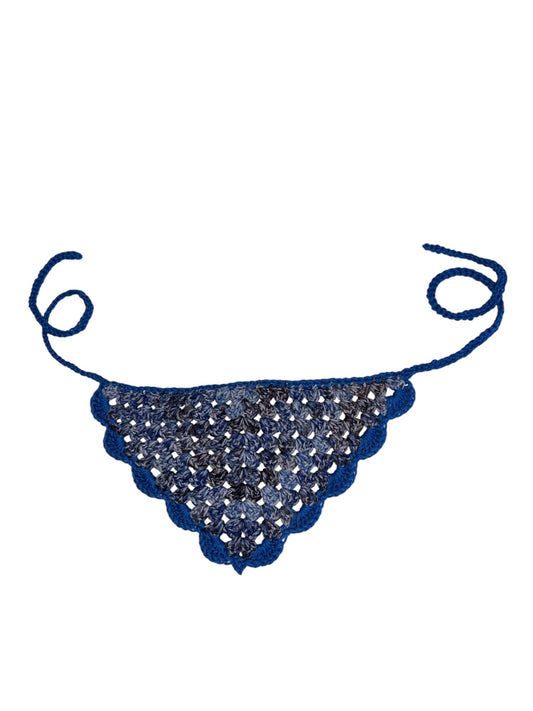 Blue Granny Bandana
